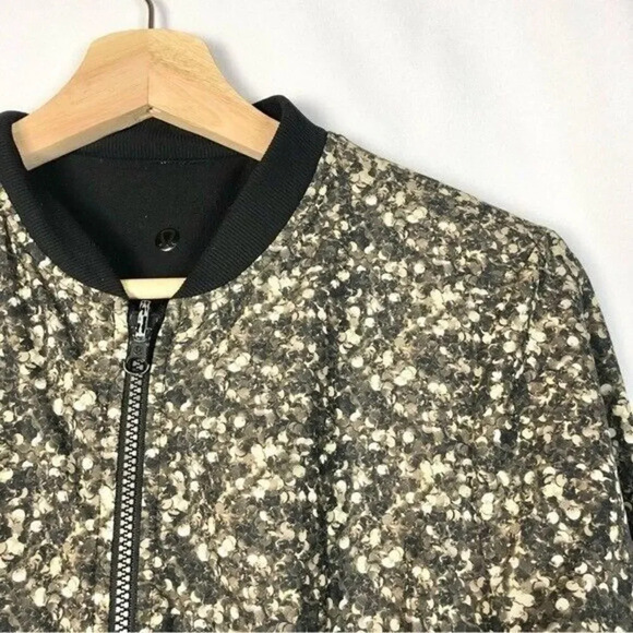 Lululemon Party Bomb Reversible Bomber Jacket 4 - Picture 4 of 7